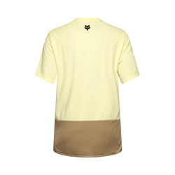 Cyklo dres Fox Ranger Ss Jersey Wordmark Lemonade - L, lemonade