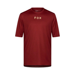 Cyklo dres Fox Ranger Ss Jersey Wordmark Rust