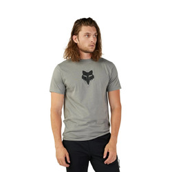 Pánské triko Fox Head Ss Prem Tee Heather - L, heather graphite