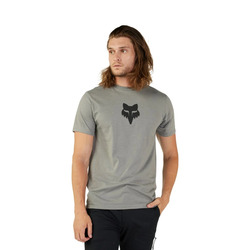 Pánské triko Fox Head Ss Prem Tee Heather - L, heather graphite