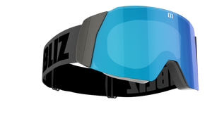 Lyžařské brýle BLIZ AIR BLACK - smoke/blue multi