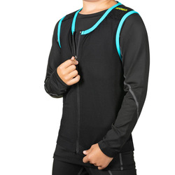 Chránič páteře SHRED MINI PROTECTOR VEST ZIP blue - M, blue/yellow