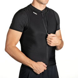 Chránič páteře SHRED 2ND SKIN BACK PROTECTOR LITE VEST ZIP - L, black