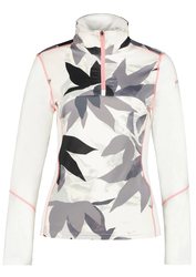 Mikina ICEPEAK COLOME 1/2 zip W - XL, white/print