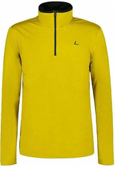 Mikina LUHTA KANKOLA 3/4 zip - L, mustard