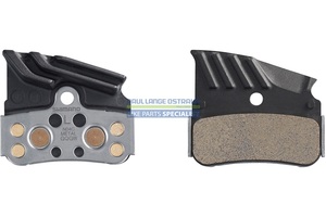 Brzdové destičky Shimano N04C-MF kov+chladič MTB