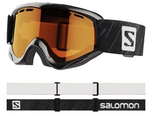 Lyžařské brýle Salomon JUKE ACCESS - BLACK - one, orange