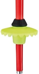 Hole LEKI RACING KIDS - 100, fluorescent red/black/neon yellow