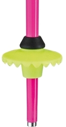 Hole LEKI RACING KIDS - 105, neon pink/black/neon yellow