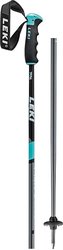 Hole LEKI NEOLITE AIRFOIL - 110, gunmetal black/light turquoise