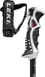 Hole LEKI BOLD LITE S - 115, black/fluorescent red/white