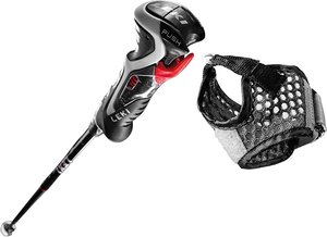 Hole LEKI Carbon 14 3D - 115, black/fluorescent red/white