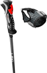 Hole LEKI CARBON 14 3D - 120, black/dark anthracite/bright red
