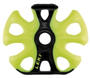 Talířek Leki Basket 95mm - black/neonyellow