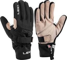 Rukavice LEKI PRC PREMIUM ThermoPlus SHARK - 10, black/sand