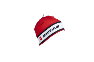 Čepice MADSHUS RACE - , white/red/black