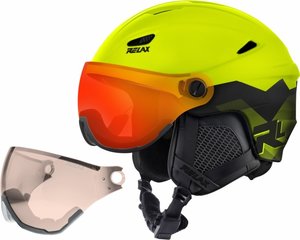 Helma RELAX STEALTH - L, matte yellow/black