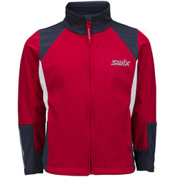 Bunda Swix STEADY JR - 116, red/black