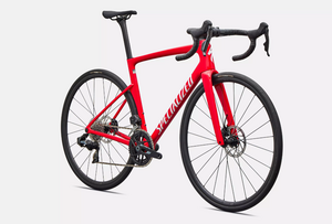 Kolo Specialized TARMAC SL9 COMP AXS Vivred/Wht - 58, Gloss Vivid Red / White
