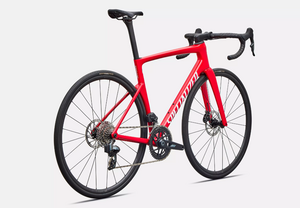 Kolo Specialized TARMAC SL9 COMP AXS Vivred/Wht - 58, Gloss Vivid Red / White