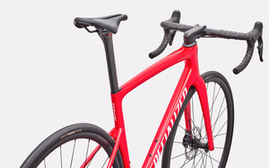 Kolo Specialized TARMAC SL9 COMP AXS Vivred/Wht - 58, Gloss Vivid Red / White