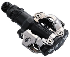 Pedály SHIMANO SPD PD-M520L s kufry SM-SH51 černé - black