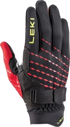 Rukavice LEKI Ultra Trail Breeze Shark - 10.0, black/red/neonyellow