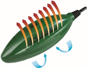 Vysoušeč bot ALPENHEAT Circulation 230V - green
