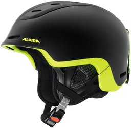 Helma Alpina SPINE - 58-61, matte black/neon yellow