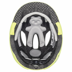 Přilba UVEX OYO - 46-50, neon yellow/moss green matt