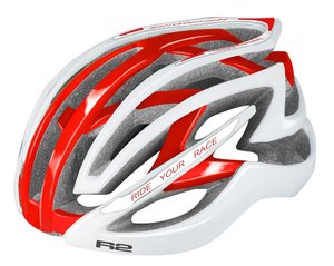 Přilba R2 ATH12B EVOLUTION - M, white/red