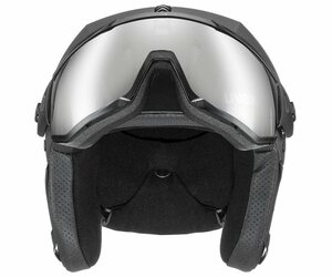 Helma UVEX INSTINCT VISOR - 56-58, black mat