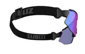 Brýle BLIZ BREEZE NANO OPTICS - NLM BLACK VIOL. - blue multi nordic light/brown silver mirror