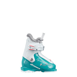 Lyžařské boty Nordica SPEEDMACHINE J 1 (GIRL) - 195, light blue/white/pink