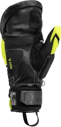 Rukavice LEKI WCR VENOM SL 3D Mitt - 7.5, black/ice lemon