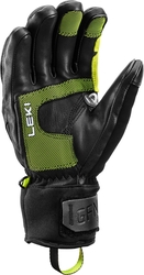Rukavice LEKI GRIFFIN PRO 3D lime - 7.5, black/lime/white