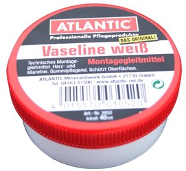 Vazelína ATLANTIC bílá 40 ml - white