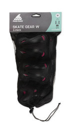 Chrániče Rollerblade SKATE GEAR - 3 sada W - M, black/raspberry