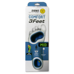 Vložky do bot SIDAS 3FEET COMFORT MID ARCH - 35-36