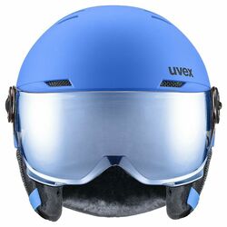 Helma Uvex ROCKET JR VISOR - 51-55, blue matt