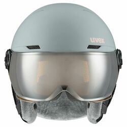 Helma Uvex ROCKET JR VISOR - 54-58, rhino/blush matt