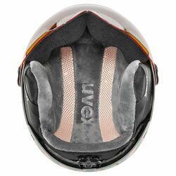 Helma Uvex ROCKET JR VISOR - 54-58, rhino/blush matt