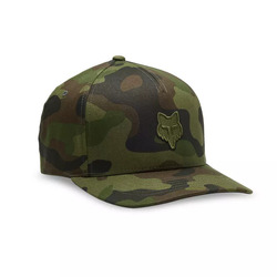 Kšiltovka Fox Head Flexfit - L/XL, green camo