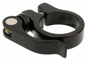 Objímka sedl. BASIC 34,9 mm rychloupínací - matte black
