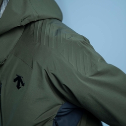 Bunda DESCENTE Shoulder Pad dark - 46, dark green/black