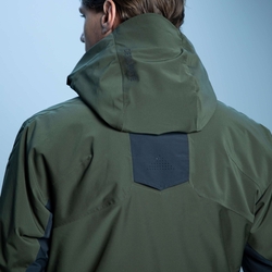 Bunda DESCENTE Shoulder Pad dark - 46, dark green/black