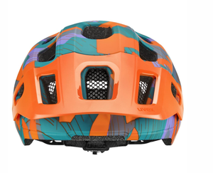 Přilba UVEX REACT JR - 52-56, papaya camo matt