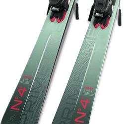 Lyže Elan Primetime N°4 W PS ELX 11 - 151, red