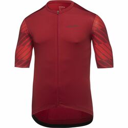 Dres GORE SWIFTRIDE Optical Jersey Mens  - M, utility red/lab red