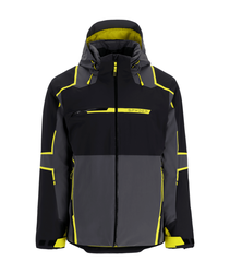 Pánská lyžařská bunda SPYDER TITAN - S, black/citrus